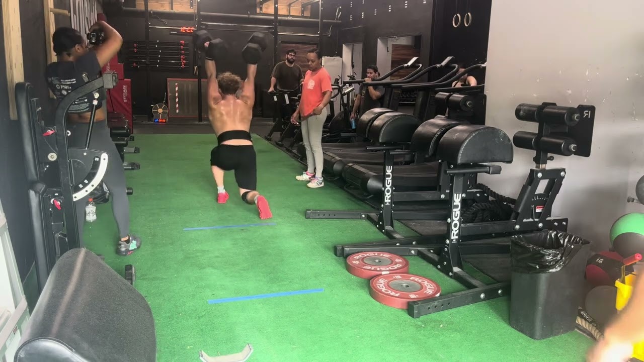 CrossFit games Semifinals 2025- Workout 2
