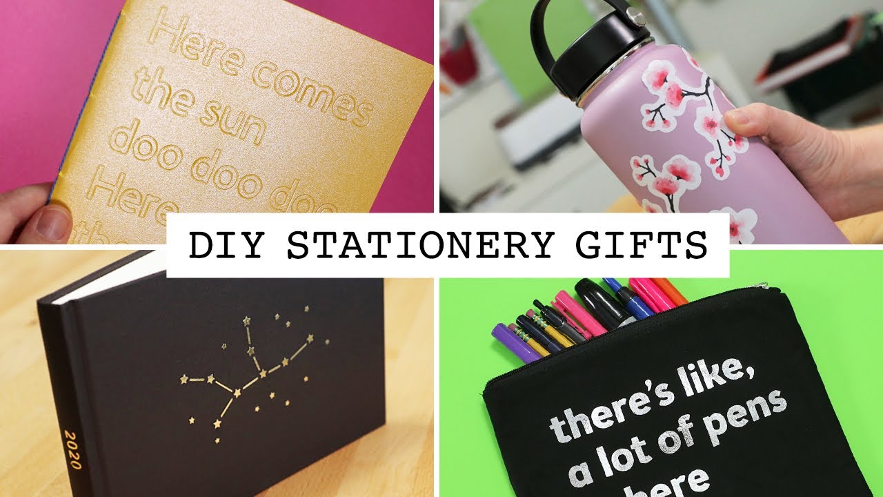 DIY Stationery Gift Ideas with Cricut!