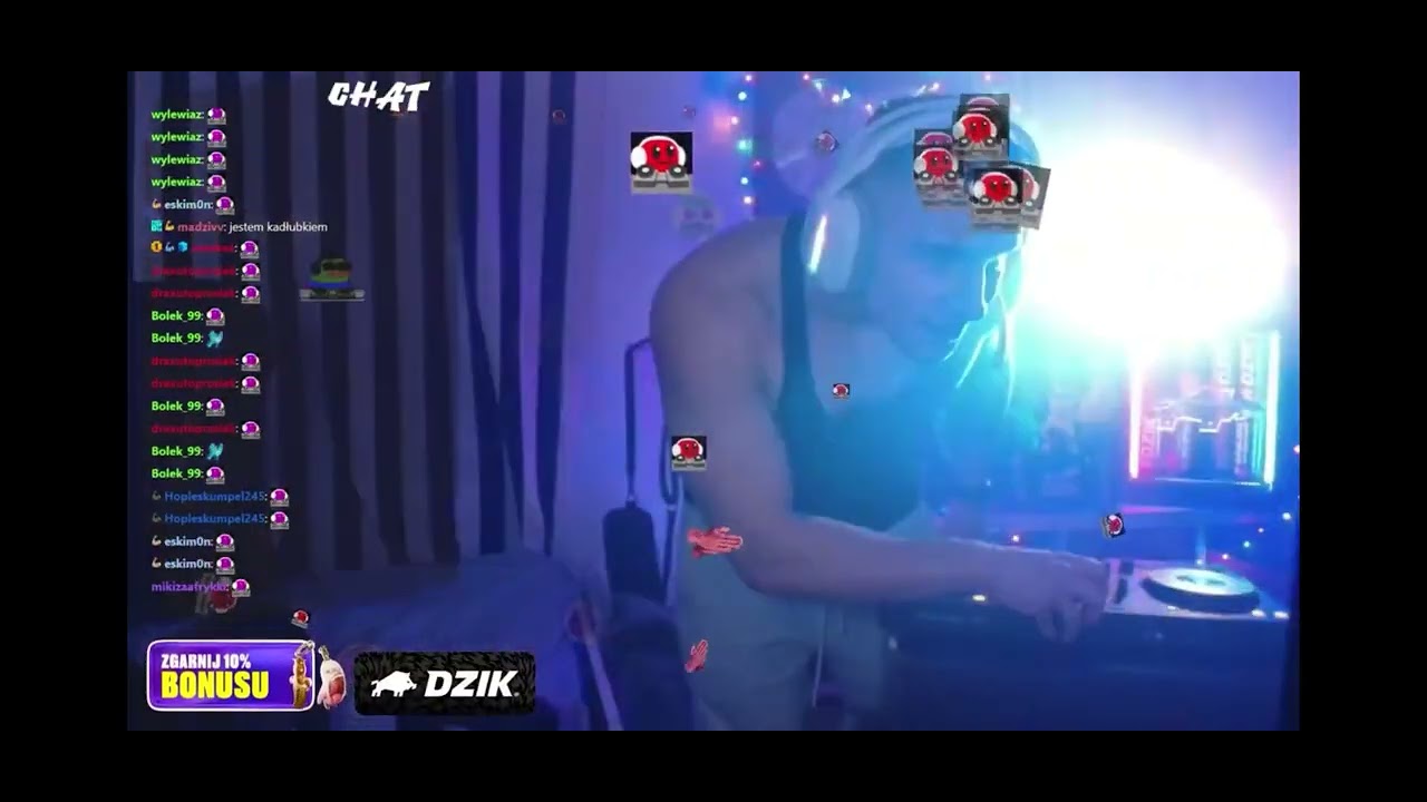 WŁODAR BAWI SIE W DJ-a  