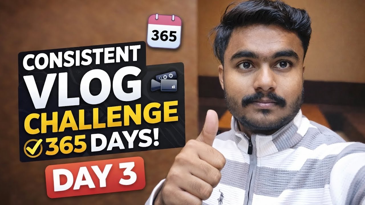 Day 3 of my 365 Days Daily Vlog Challenge 🔥