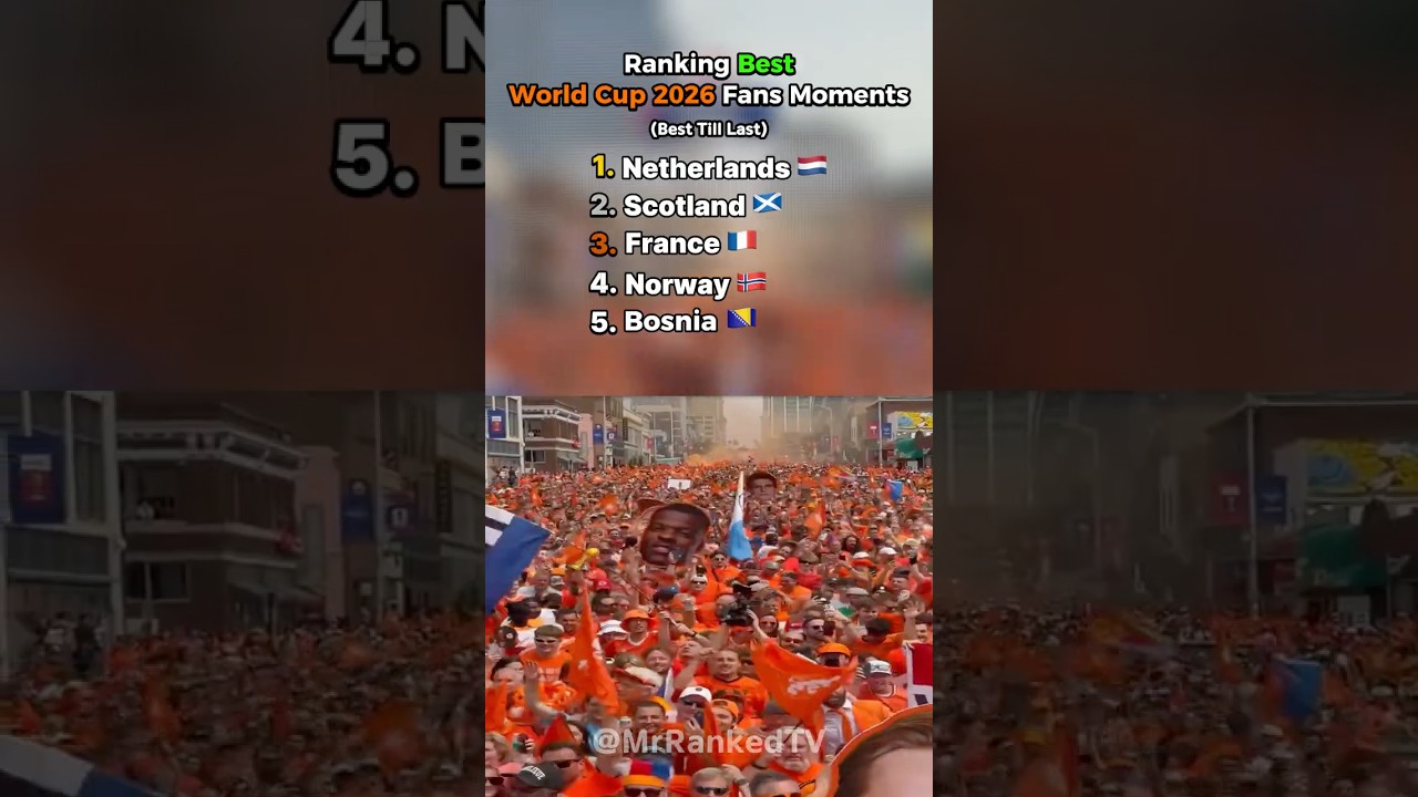 Ranking Best World Cup 2026 Fans Moments ⚽️ #shorts #football #soccer #worldcup