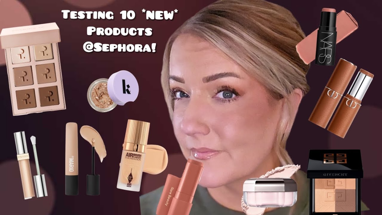 Testing New 2026 Makeup @Sephora #prada #dior  #givenchy  #charlottetilbury #patrickta #rarebeauty 