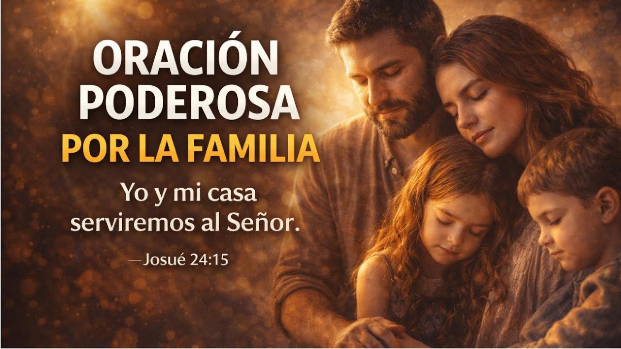 Oración Poderosa por la Familia | Paz, Protección y Restauración
