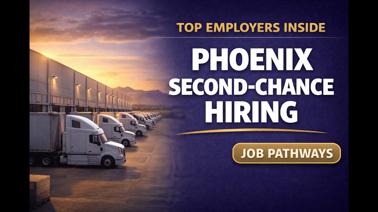 Felon Friendly Jobs in Phoenix: Real Opportunities