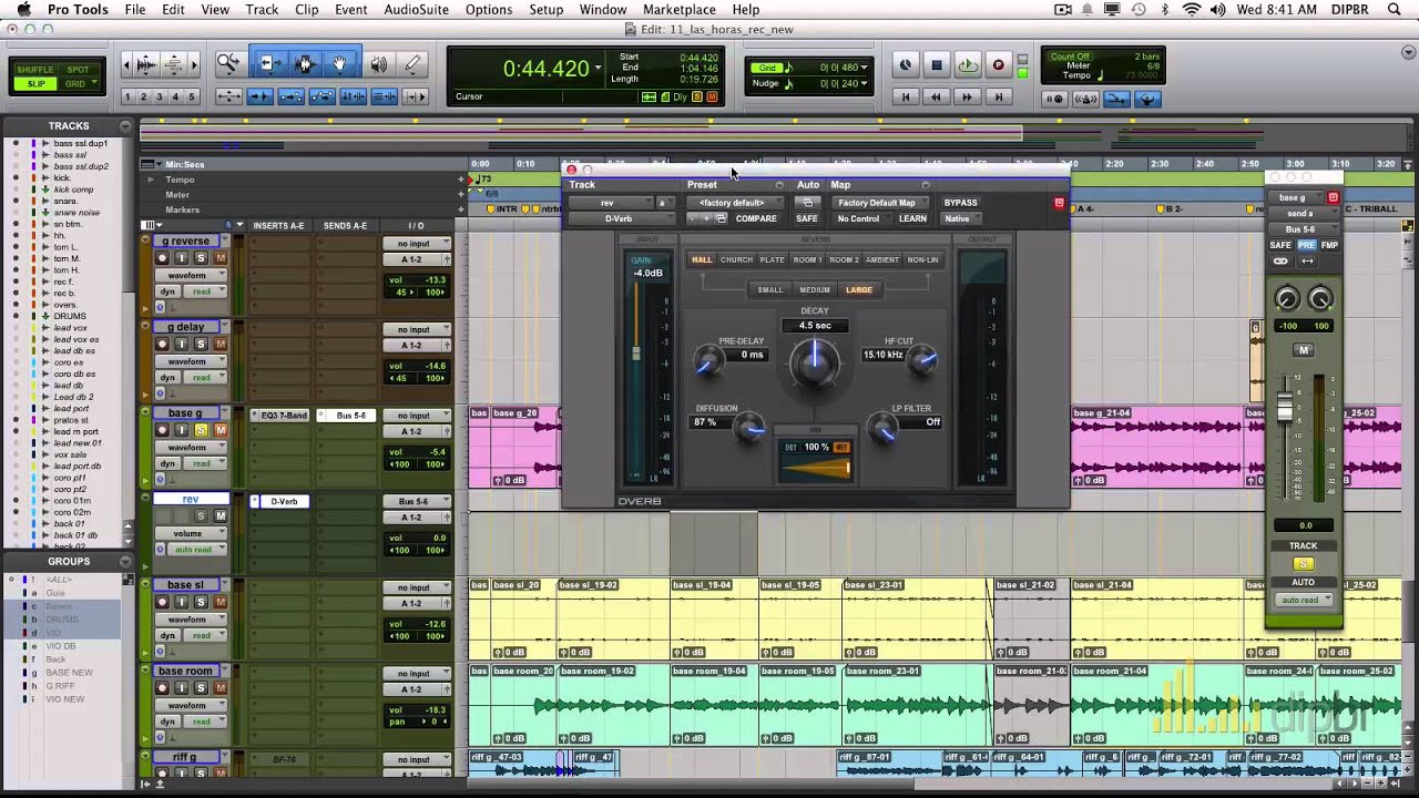 MANIPULANDO REVERB (criando espaço na mixagem)