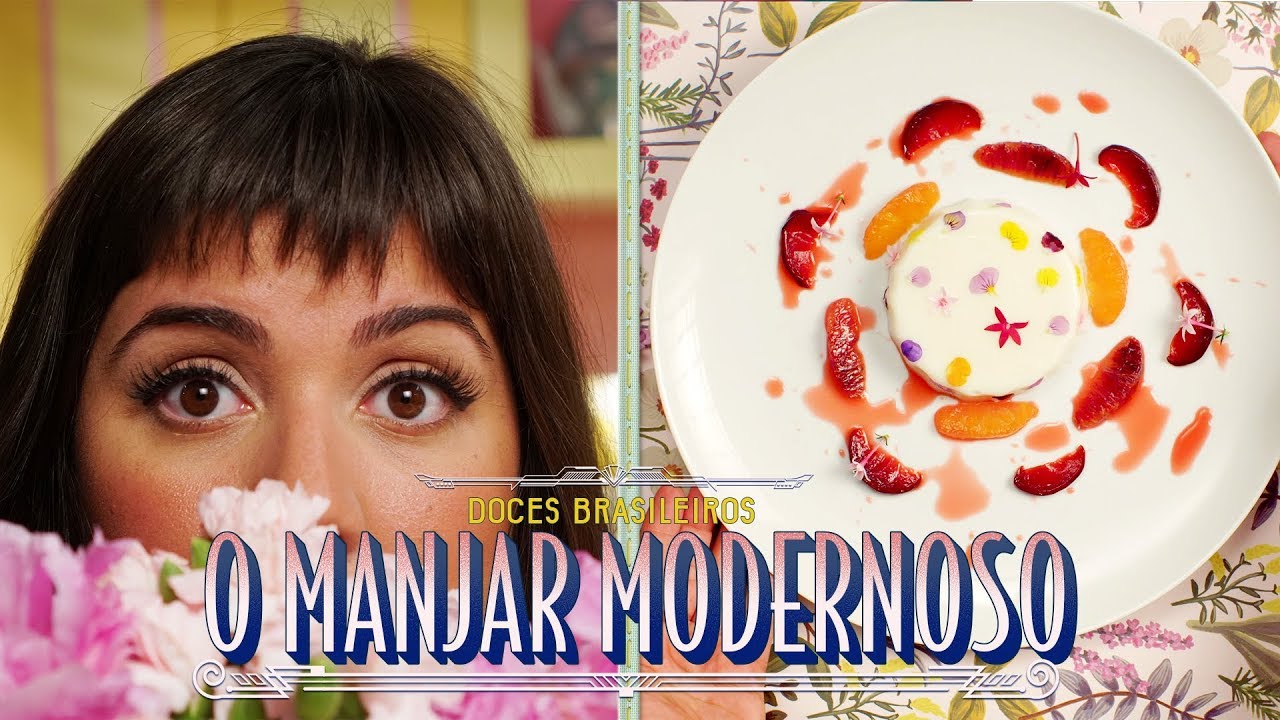 MANJAR FLORIDÃO COM CALDA ROSA DE HIBISCUS | O CAFÉ MAIS HIPSTER DO BROOKLYN