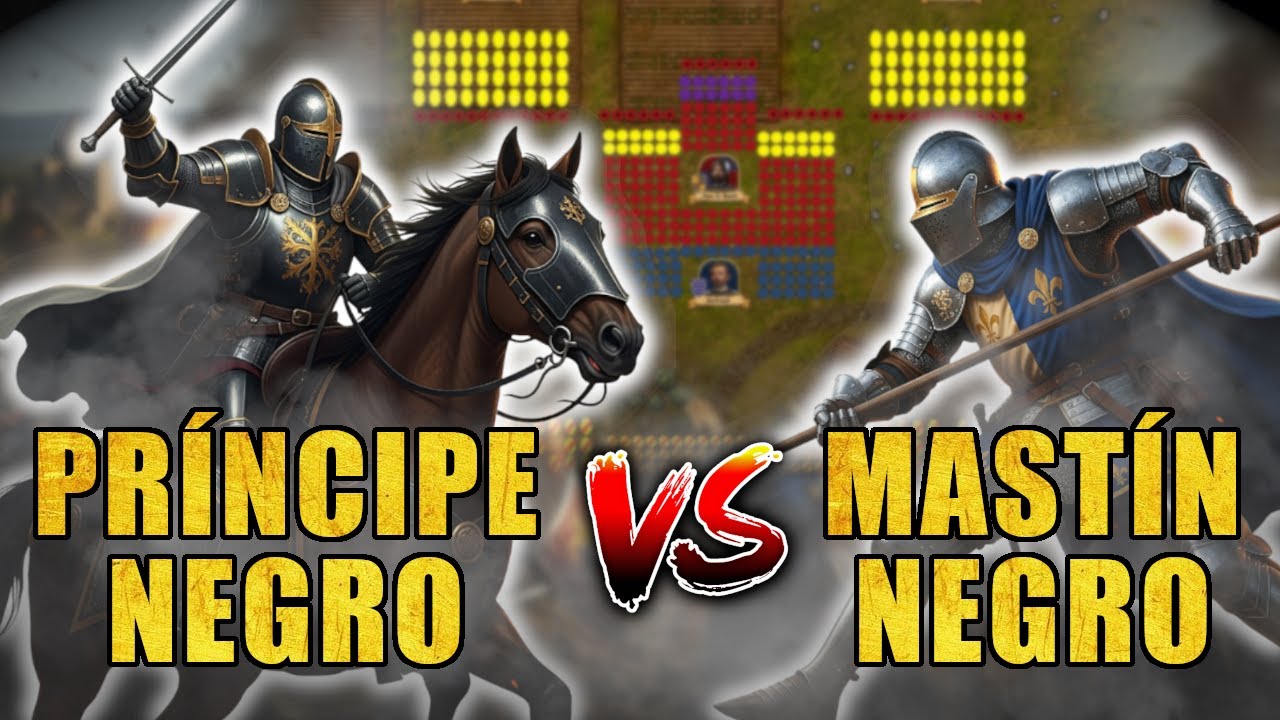 🏹Cuando lo arqueros ingleses masacraron a la caballería castellana ⚔️ Batalla de Nájera, 1367