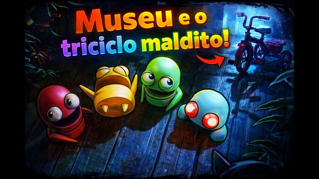 5 GURIS VS TRICICLO MALDITO | JOGANDO PELA PRIMEIRA VEZ