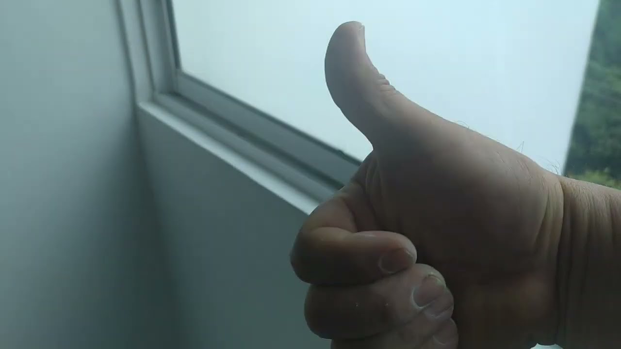 COMO ARREGLAR  EL FILO DE UNA VENTANA