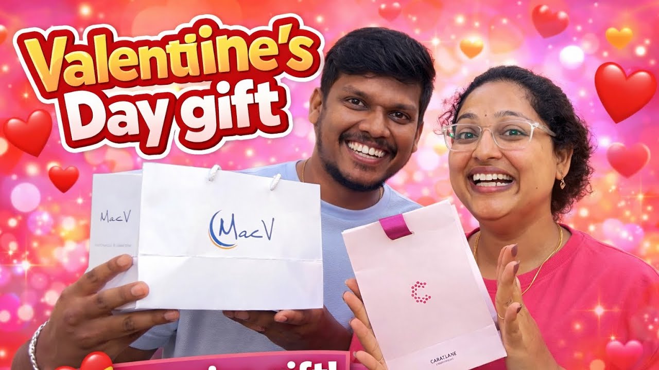 Valentine’s Day surprise gift 💝😍 | couple goals 👩‍❤️‍👨 | #valentinesday #couple #jomasjourney 
