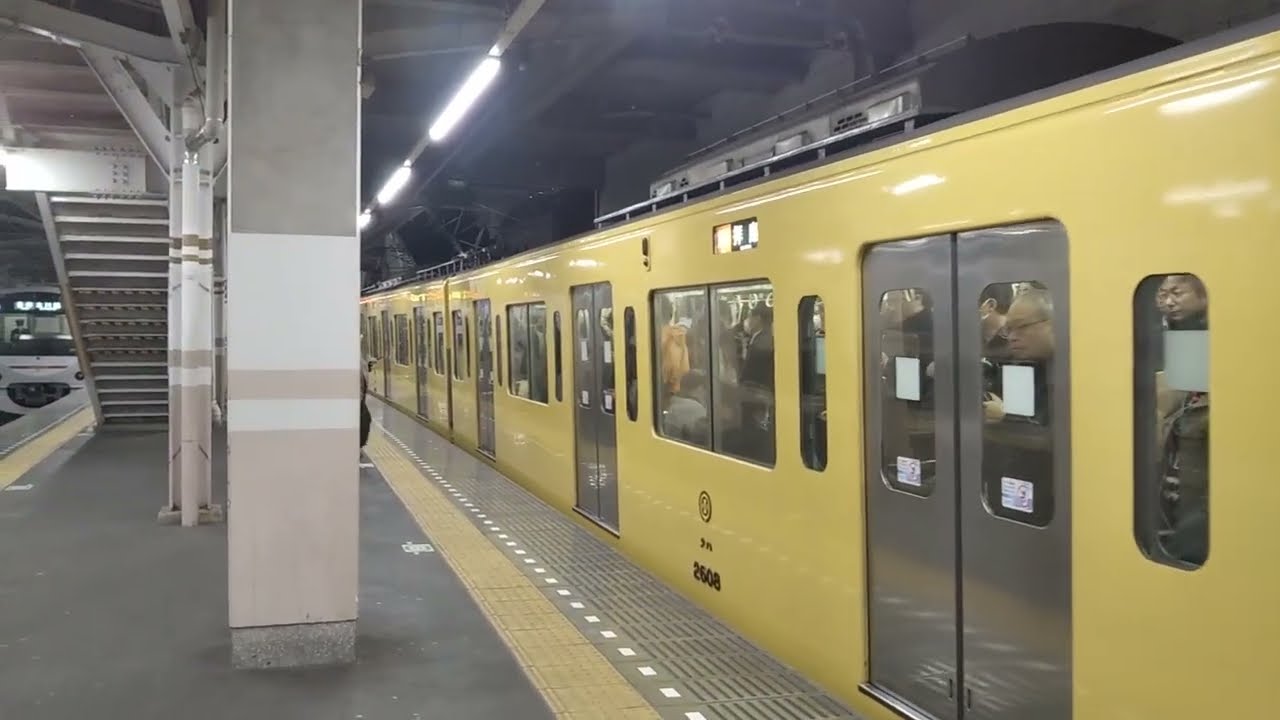 西武2000系2417f+2517f+2507f小平駅到着
