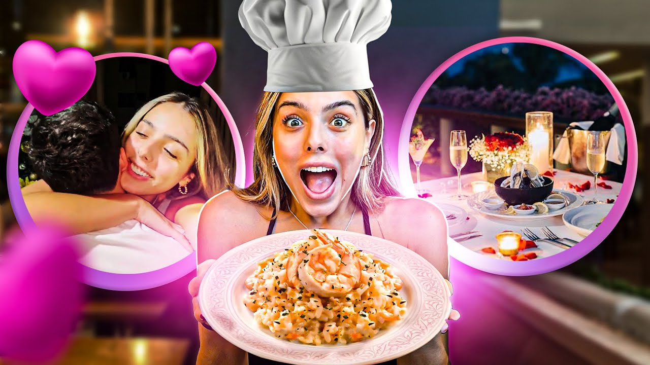 FIZ UM JANTAR ROMÂNTICO 💕