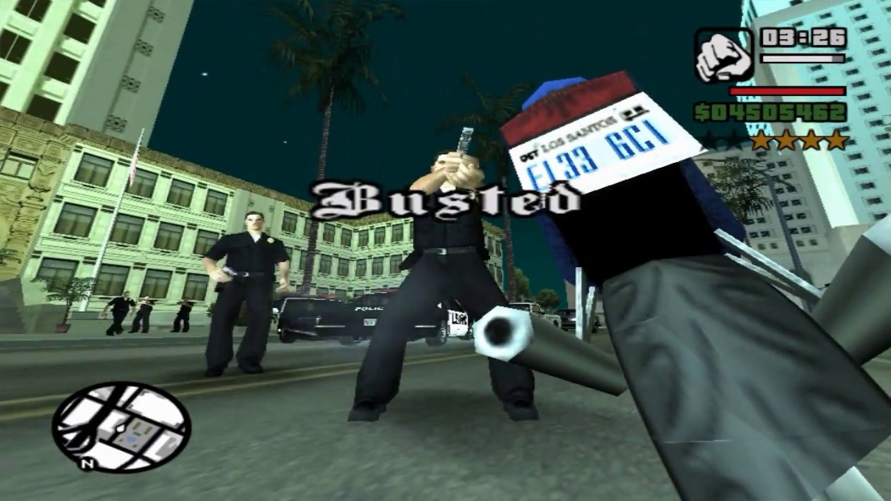 GTA SA BUSTED 2