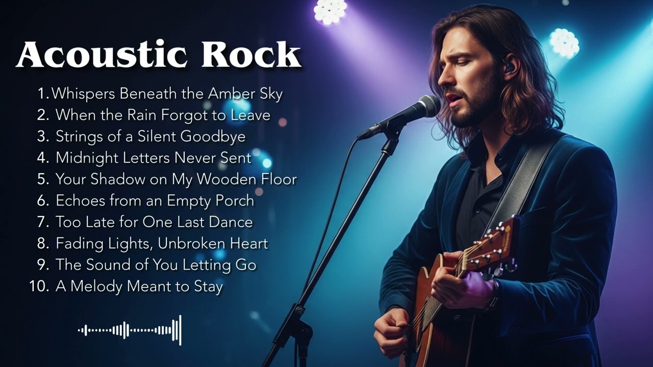 Acoustic Rock Guitar Covers for Relaxing – Soft Slow Rock Guitar Ballads