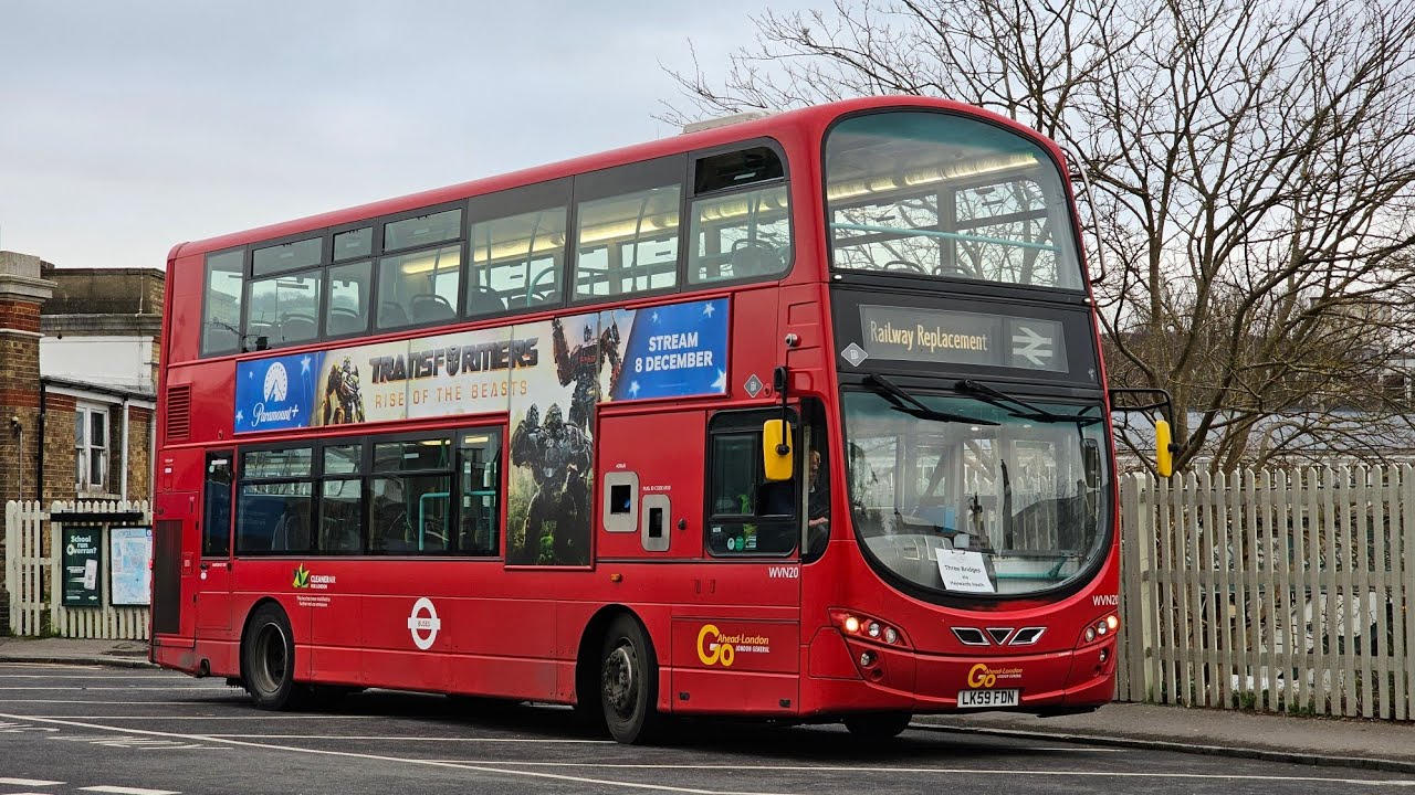 Full Journey on the Southern Rail Replacement from Three Bridges to Lewes | WVN20 (LK59FDN)