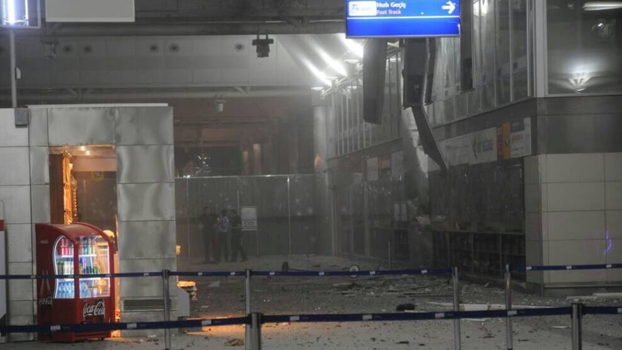 Scenes of panic moments after Istanbul airport attack