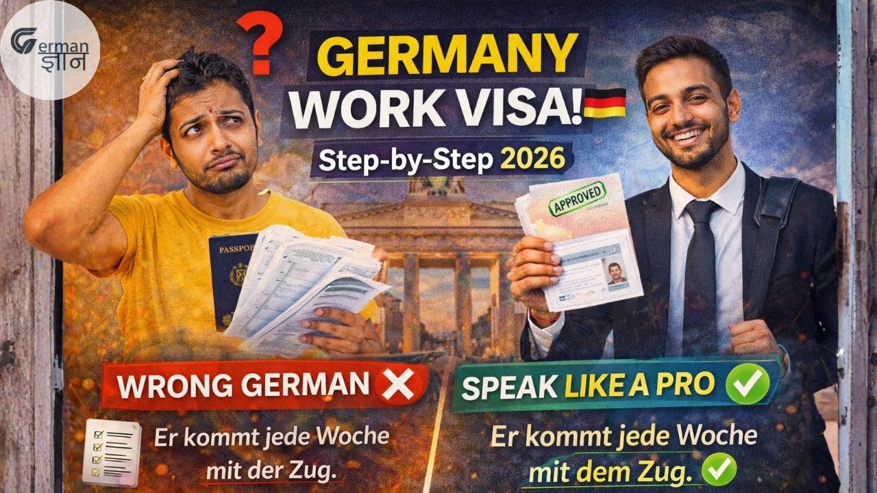 Germany Work Visa Step-by-Step 🇩🇪 | Latest 2026 Update + Rules, Documents & Tips | @GermanGyan