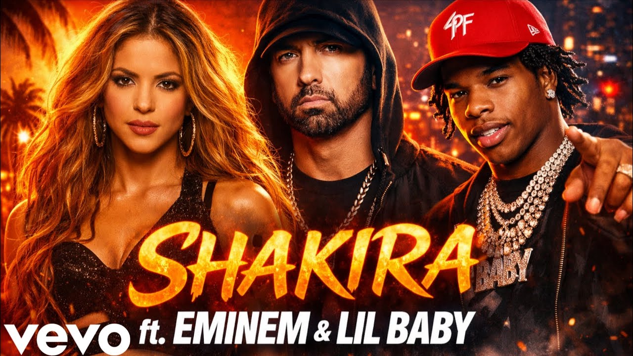 Shakira, Eminem ft. Lil baby,“MY WAY, NO LIMITS (Remix)” || officer video music || New Rap songs 