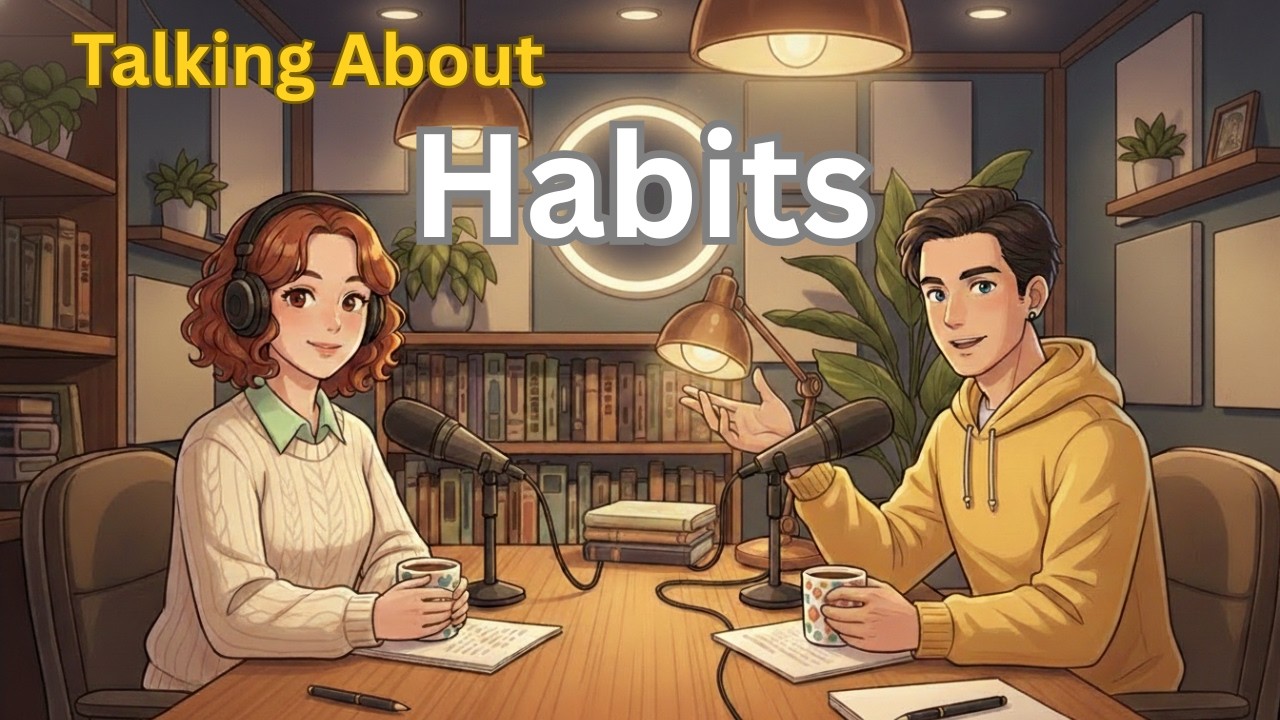 How to Talk About Habits in English | English Conversation Practice