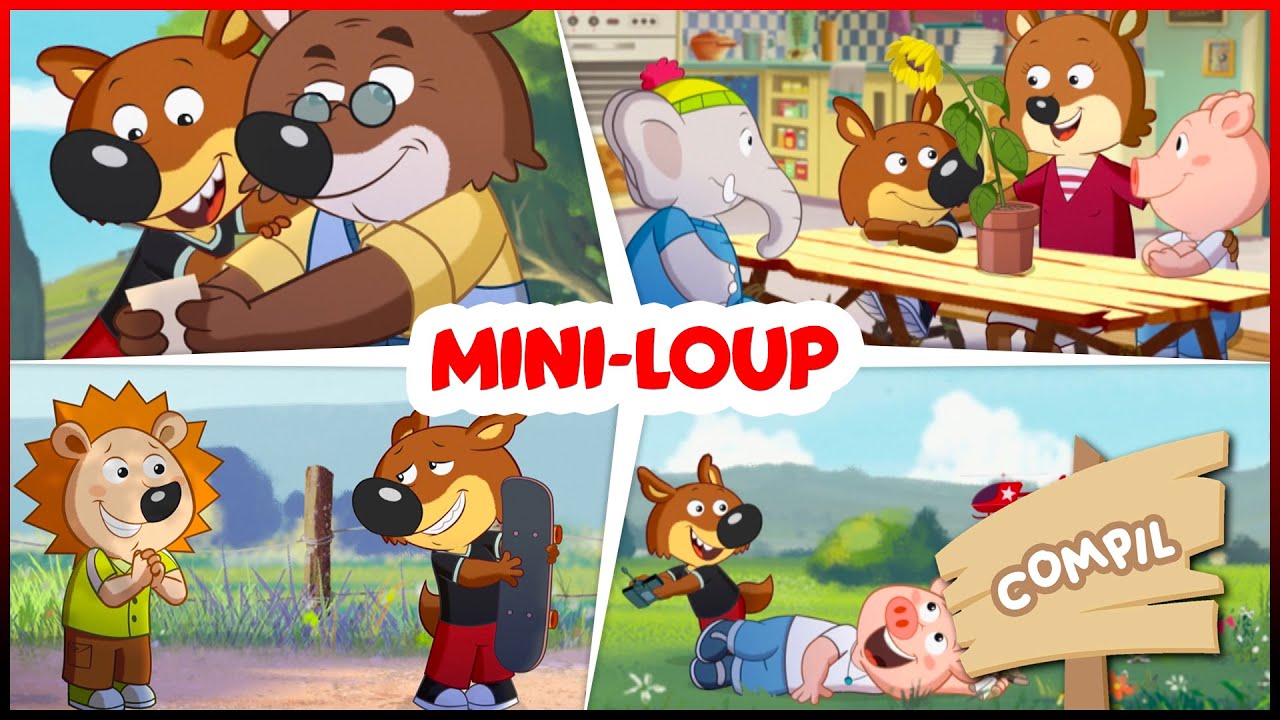 🐺 Mini Loup - Épisodes 1 à 4 | COMPILATION | SAISON 2