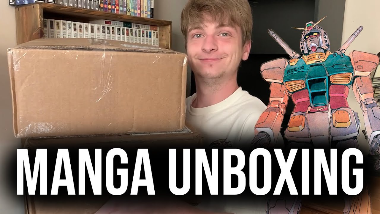 Insane Manga Haul Unboxing!