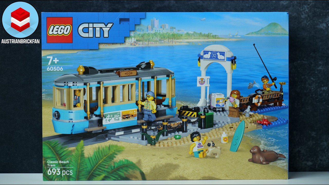 LEGO City 60506 Klasyczny tramwaj plażowy &ndash; recenzja LEGO Speed ​​Build
