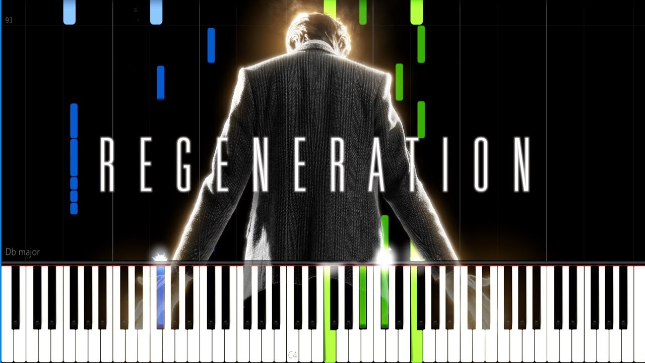 Regeneration Medley - Doctor Who [Synthesia Piano Tutorial]