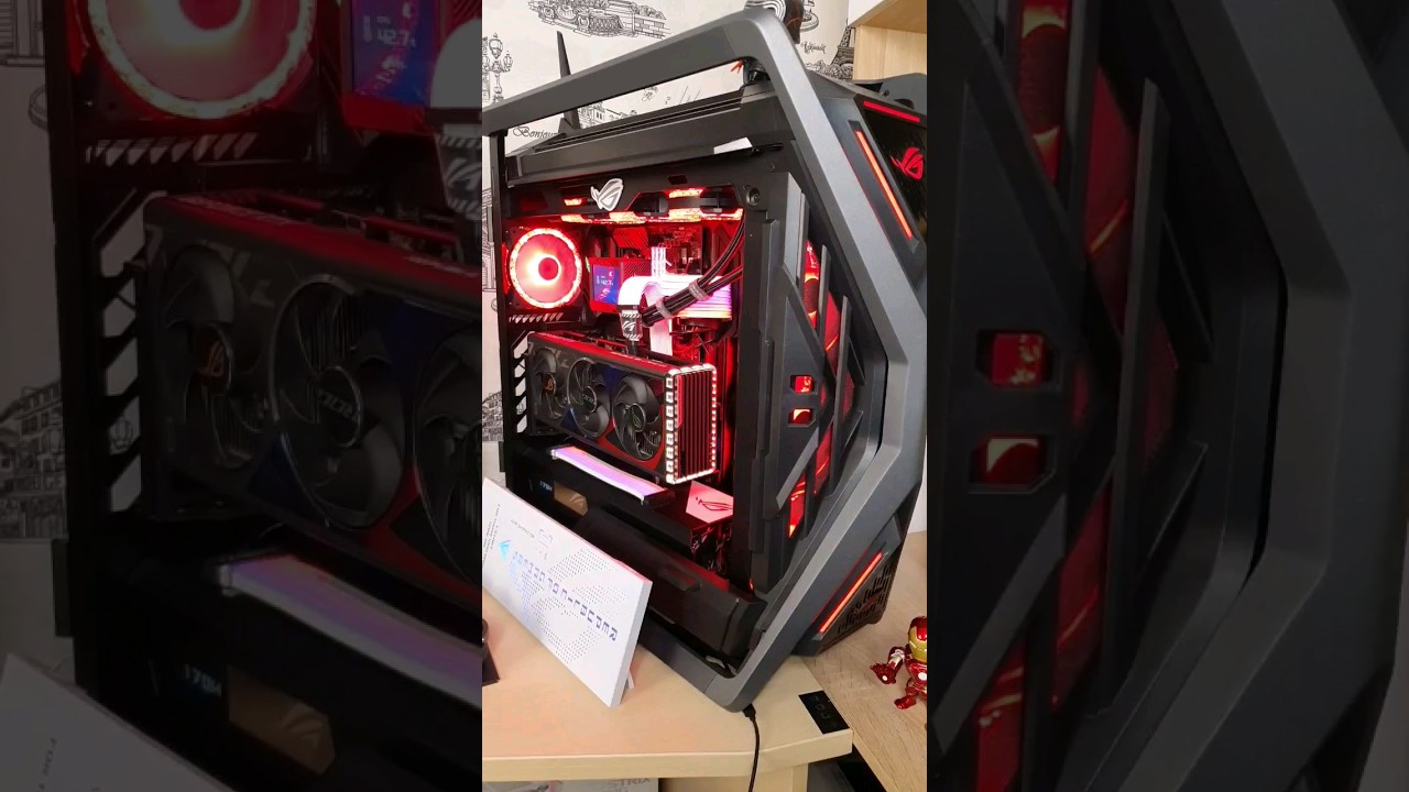 ASUS Aura Sync New Christmas Aura Effects #shorts #asus #christmas #roghyperion