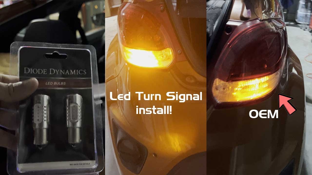 LED turn signal veloster turbo install | Diode Dynamics