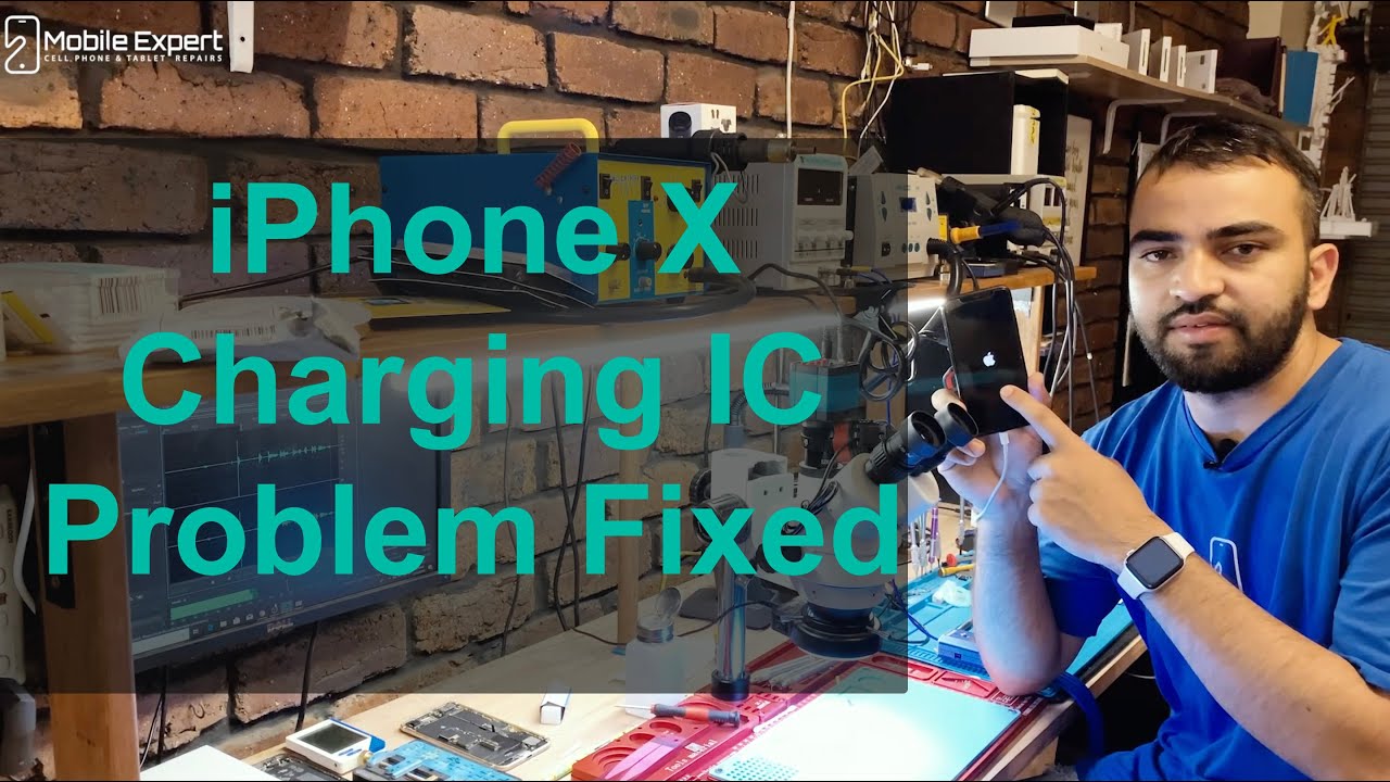 iPhone X Not Charging Problem Fixed( SN2501 IC Fault )