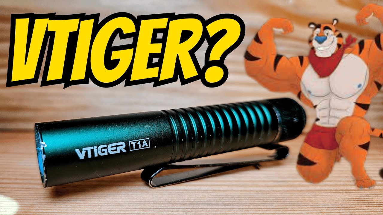 VTIGER T1A: The Best Flashlight You've Never Heard Of