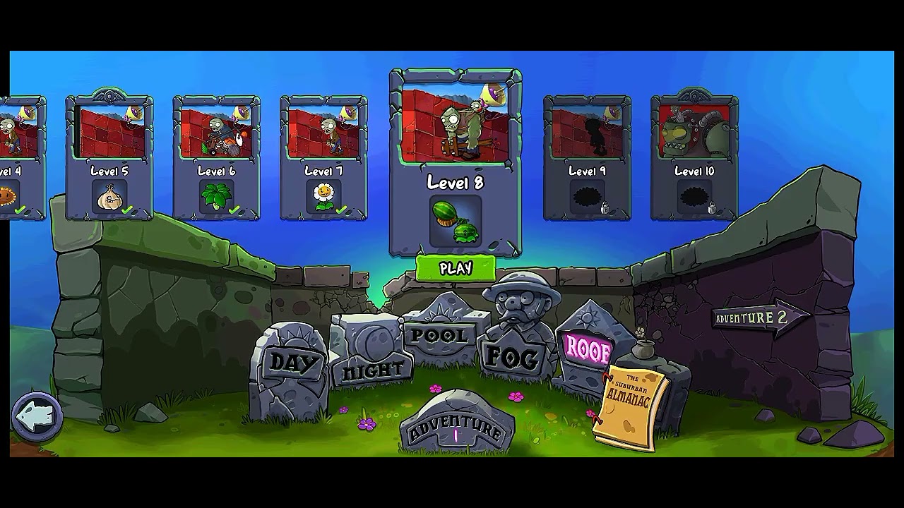 Plant vs zombie level 28.29 gameplay plant vs zombie 
