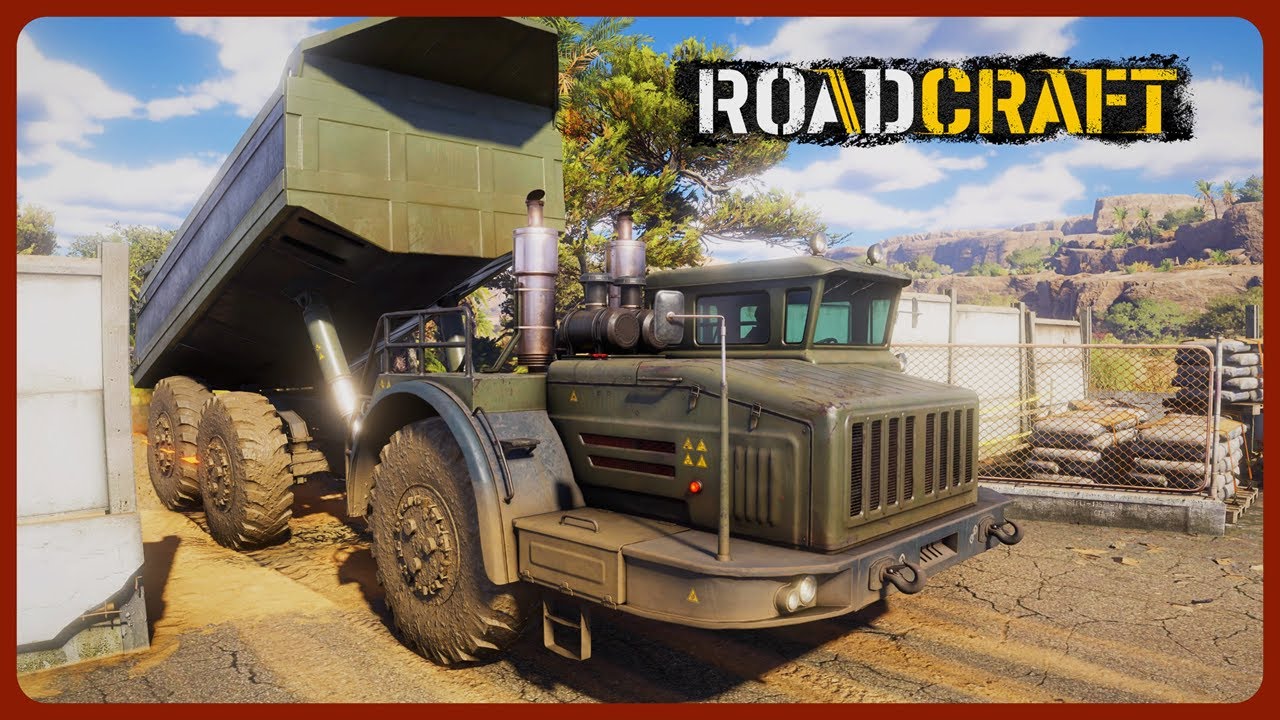 Roadcraft - Powering The Concrete Plant & Repairing The River Lock (Hard Mode - Sojourn)