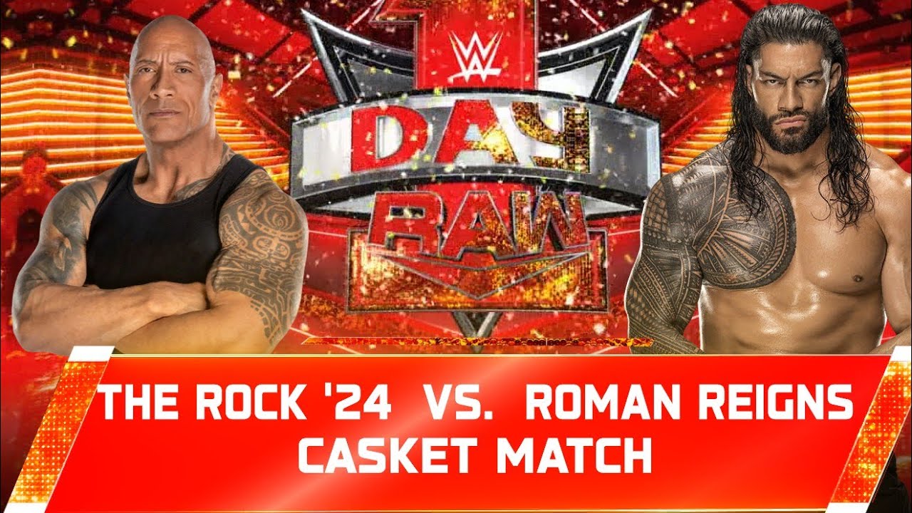 The Rock Vs Roman Reigns Casket Match wwe2k25 #new #wwe #usa #viral #kuwait #india #otc #wrestling