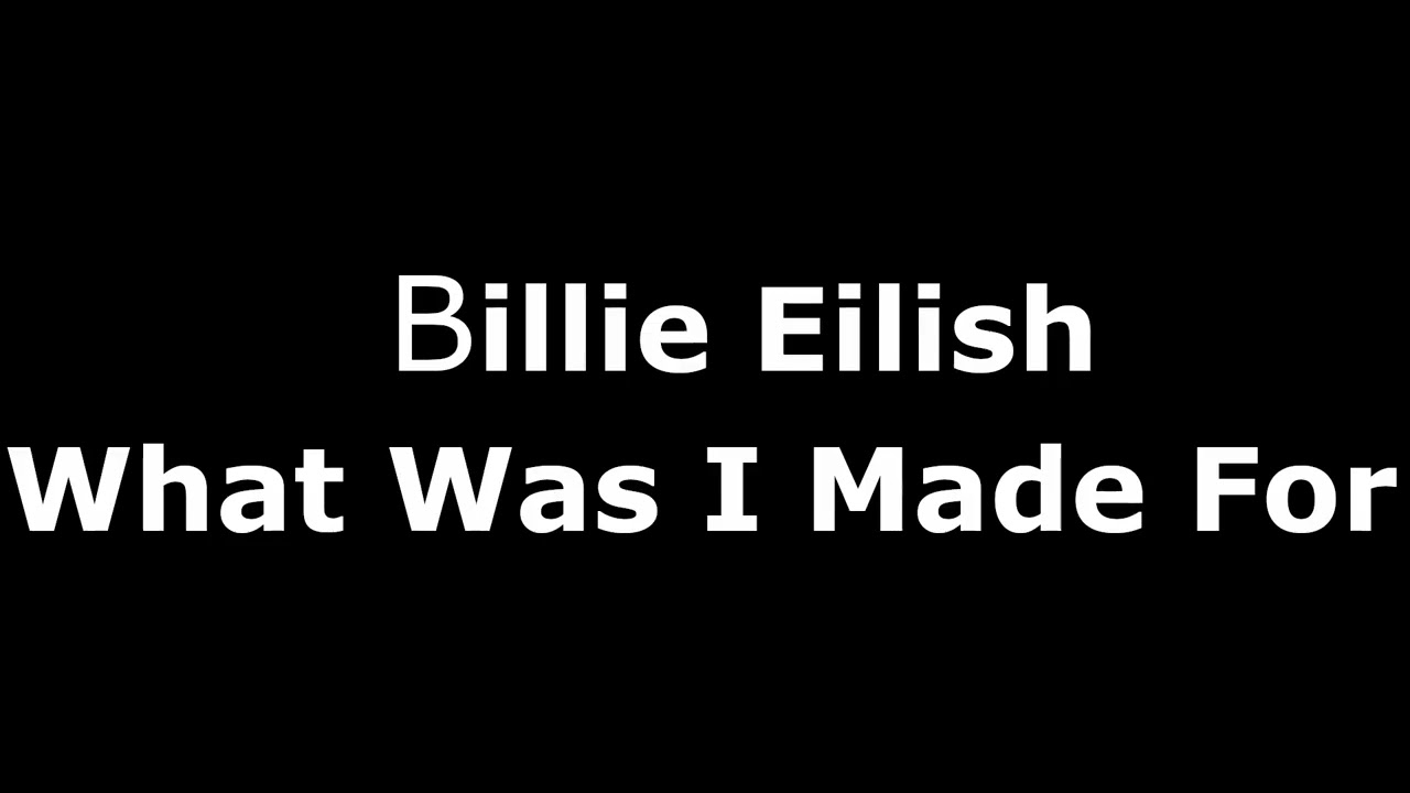 Billie Eilish - What Was I Made For? (Cover)