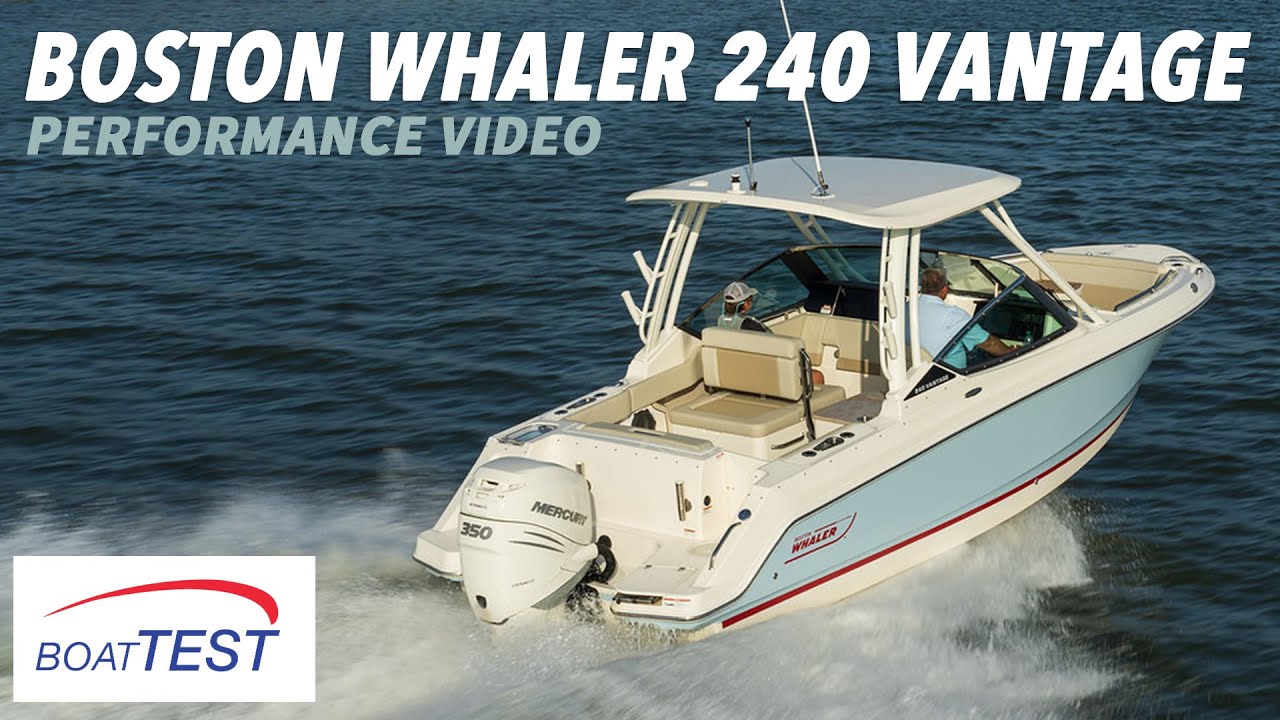 Boston Whaler 240 Vantage (2021) - Test Video
