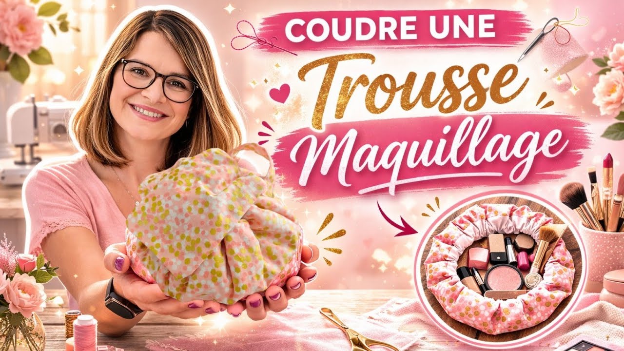 Tuto Trousse à Makeup Nomade / By PopO
