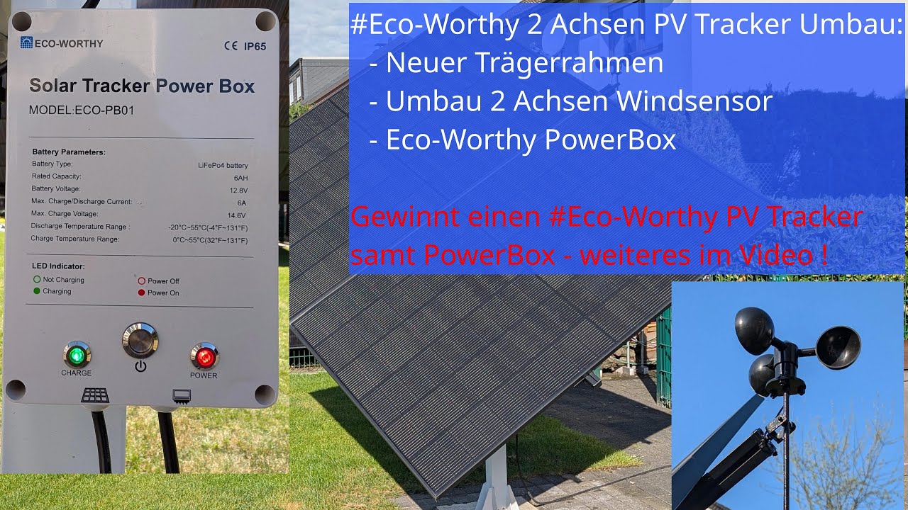 My Improvements & Win a #Eco-Worthy #PV-Tracker!