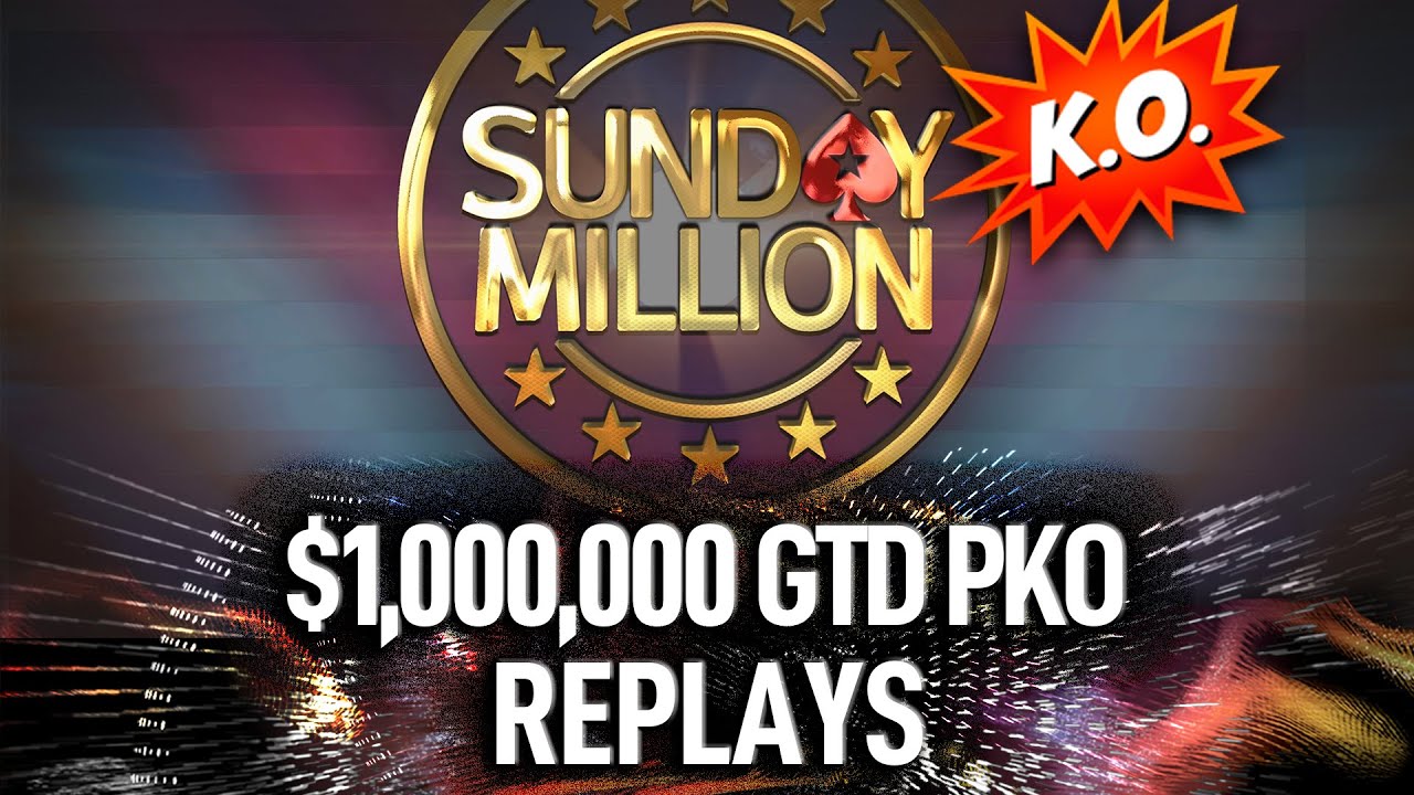 Final Table $215 Sunday Million KO🥊 $1,000,000 GTD Poker Replays