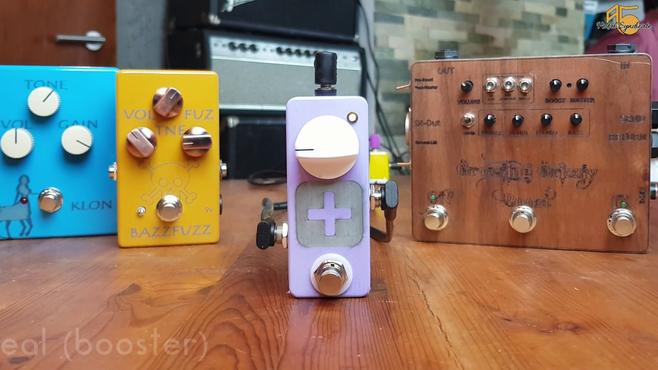 Musikding - Das Lineal Diy Booster Guitar Demo