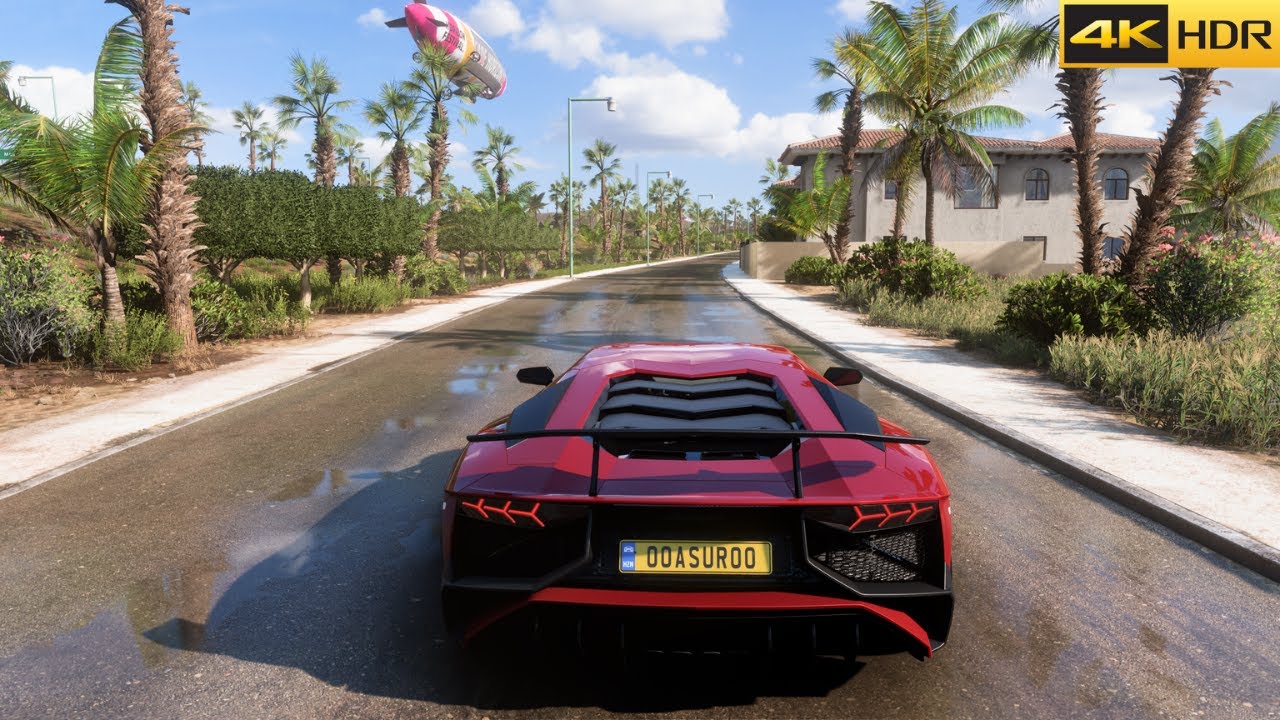 LAMBORGHINI AVENTADOR SUPERVELOCE (Upgraded) - Forza Horizon 5 | Logitech G923 Steering Wheel