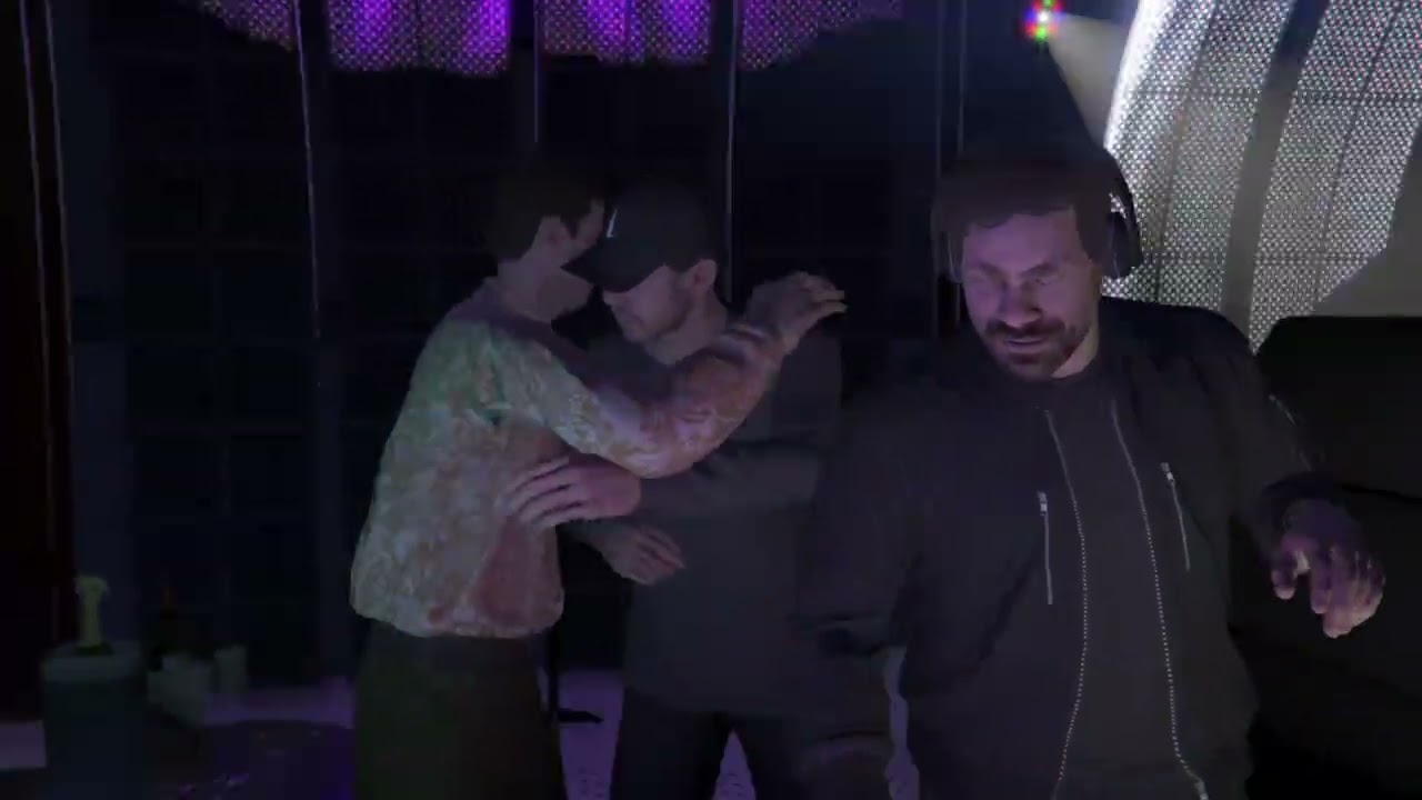 Grand Theft Auto V_a day a life w Gucci WBenjis family