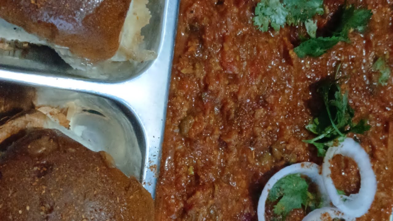 Pav bhaji tasty #art and food #
