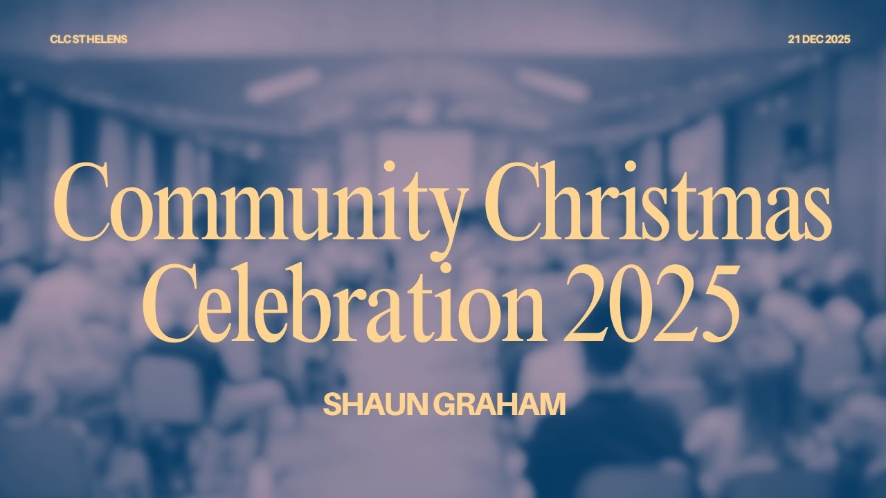 St Helens CLC Community Carol Service 2025