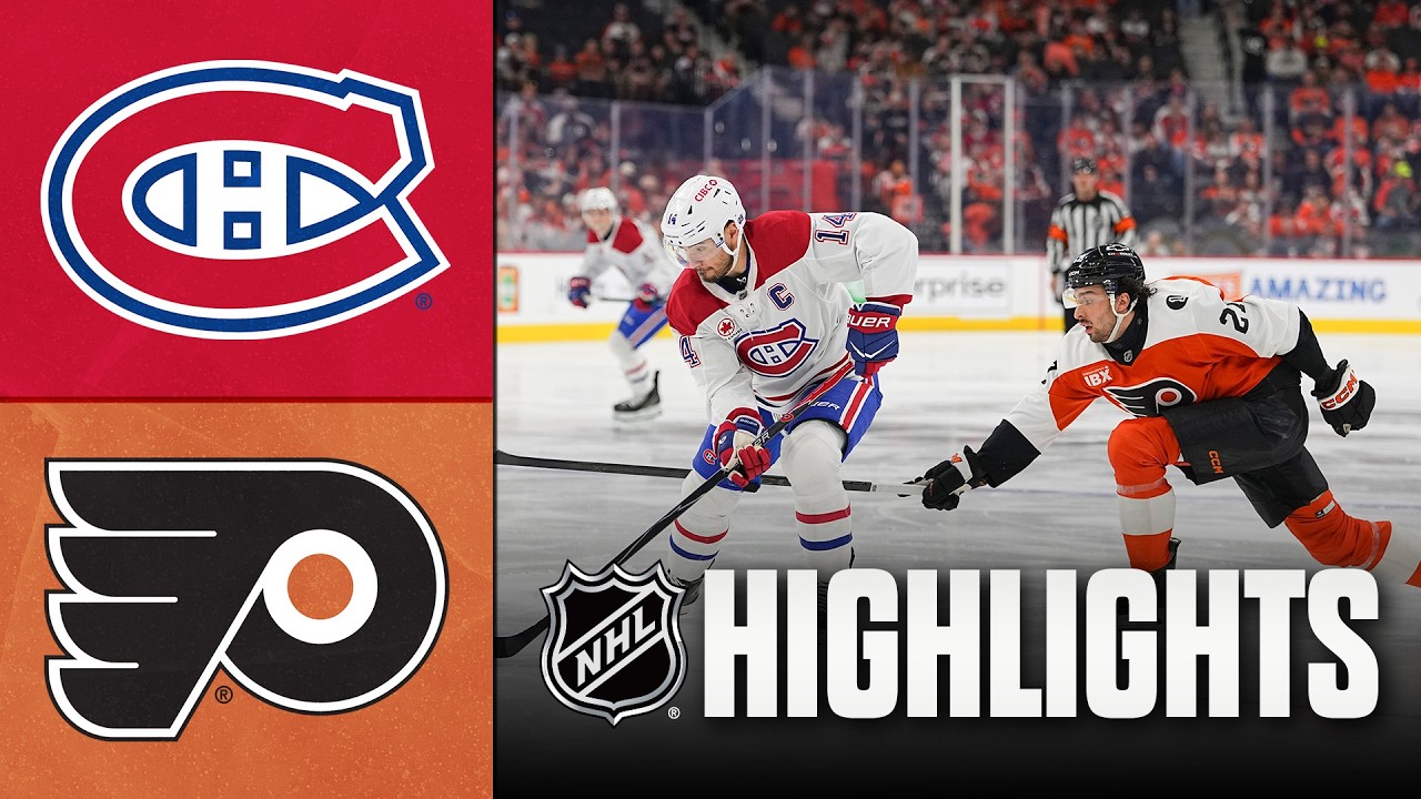 Canadiens vs. Flyers | NHL Highlights | April 14, 2026