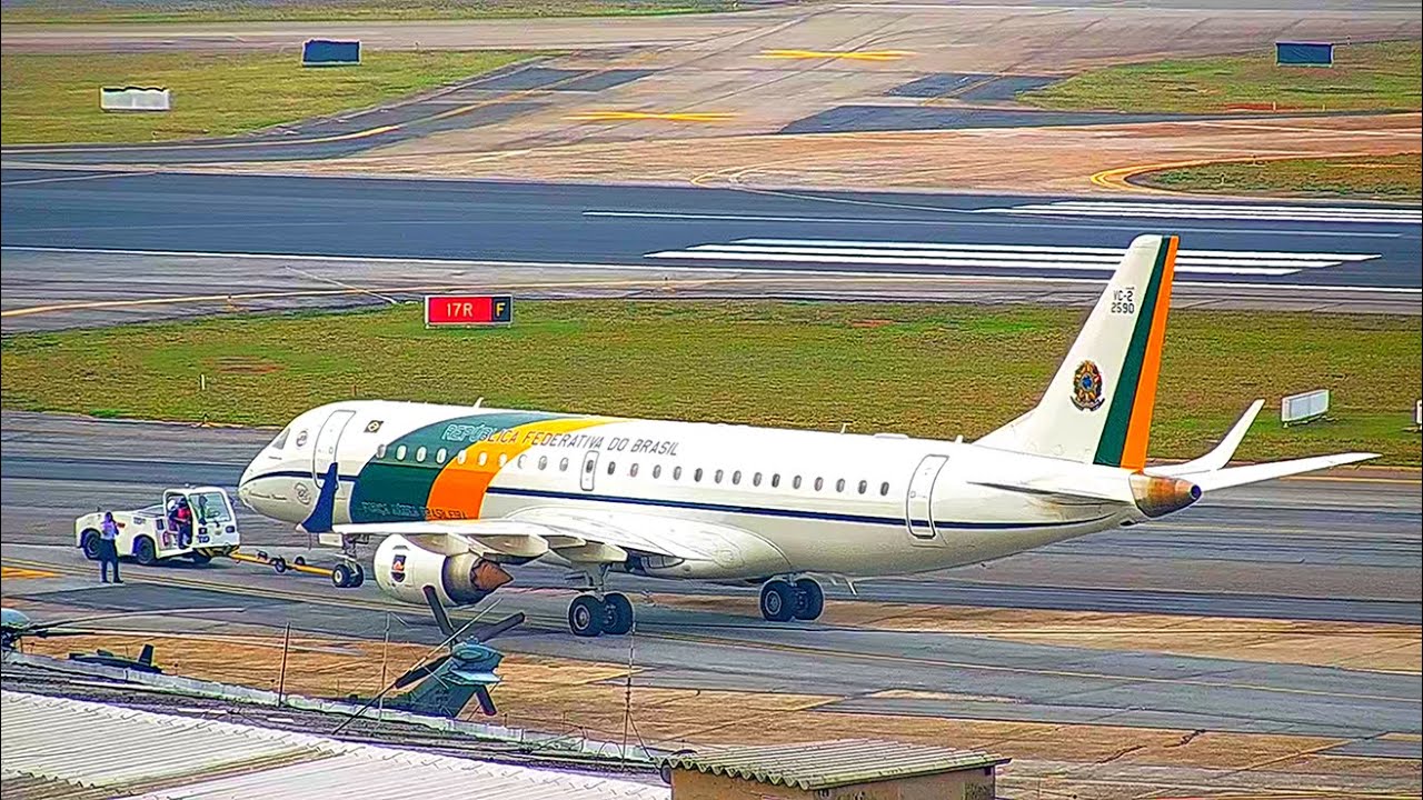 DECOLAGEM DO AVIÃO PRESIDENCIAL FAB01 - DIA DA INDEPENDÊNCIA DO BRASIL - CONGONHAS - CGH AIRPORT