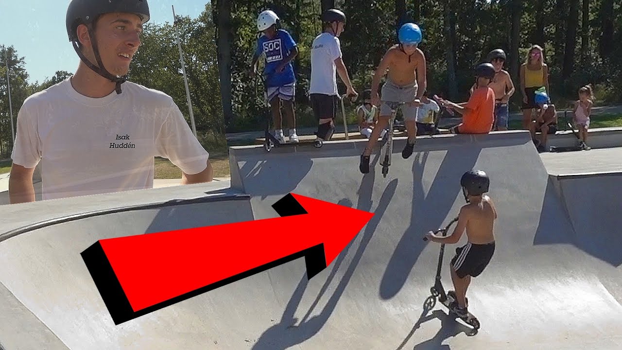 TESTAR KALMARS NYA SKATEPARK (ONÖDIG OLYCKA)