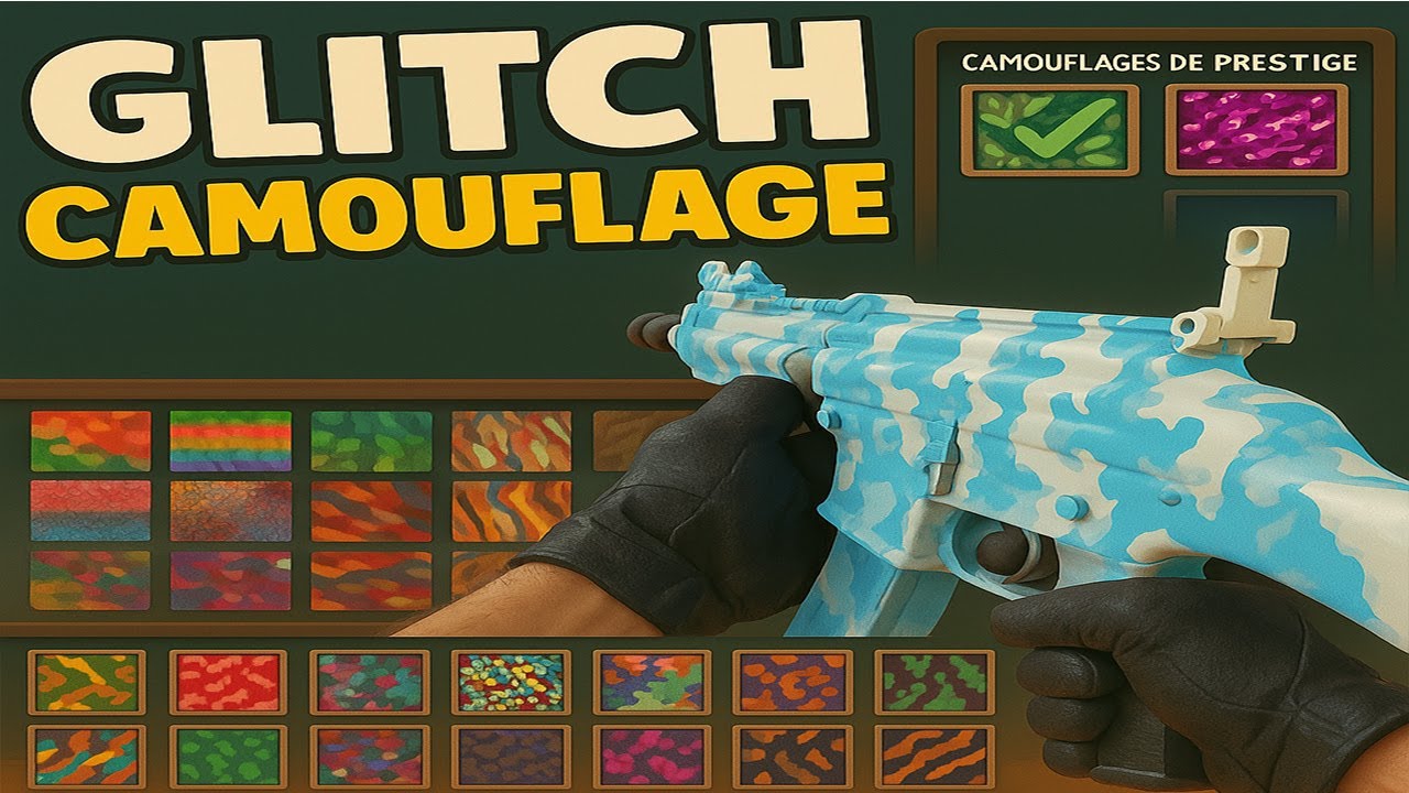 GLITCH CAMOUFLAGE SUR WARZONE ! CAMOUFLAGE MW3 SUR LES ARMES DE BLACK OPS 6 ! GLITCH BO6 !