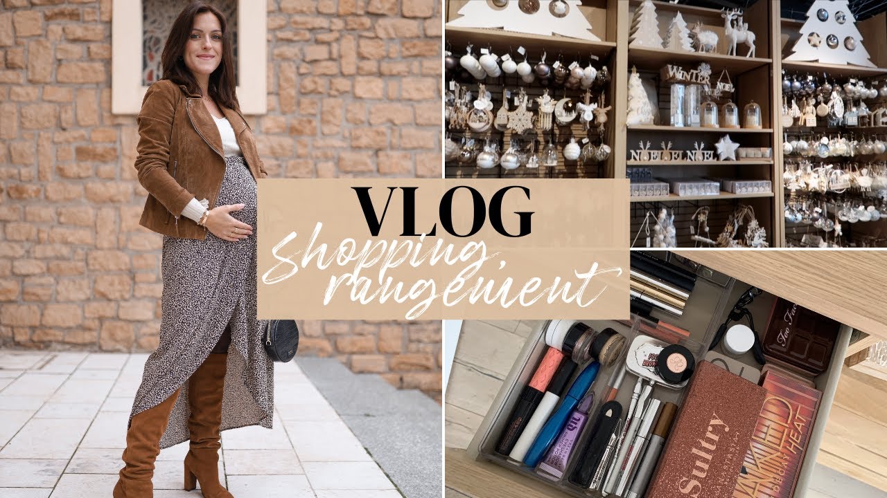 VLOG - Shopping, recette & rangement maquillage