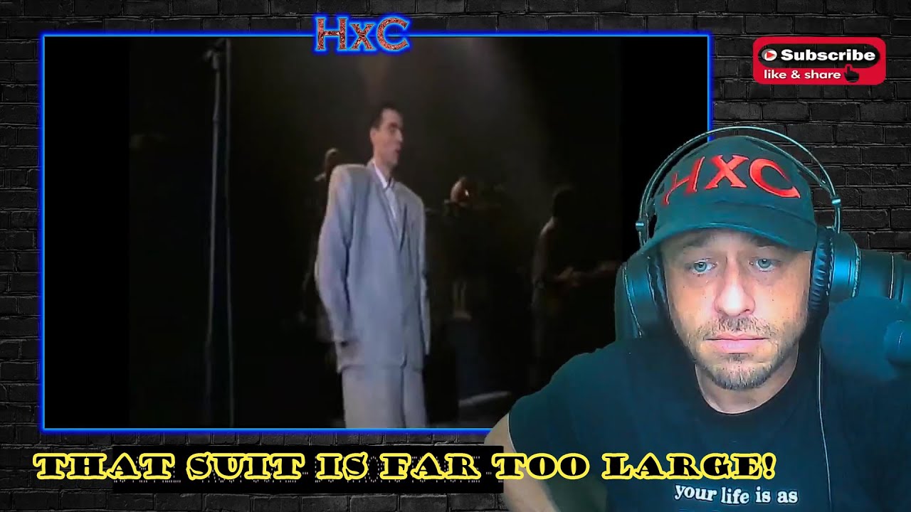 Talking Heads - Girlfriend Is Better (from Stop Making Sense) Reaction!
